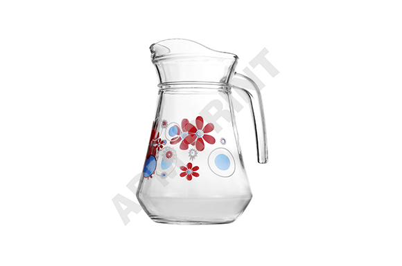 special shaped glass bottle print