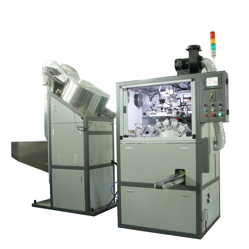 s1c single color automatic cylindrical screen printer for caps